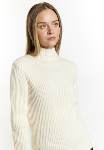 Pull-over DreiMaster Klassik en blanc