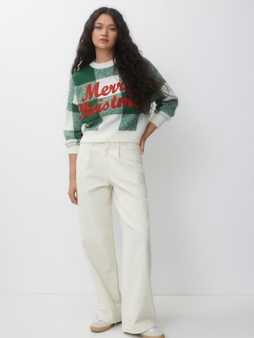 Pull&Bear Sweater in Green