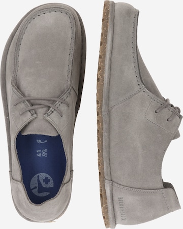 BIRKENSTOCK Čevlji na vezalke 'Utti' | siva barva