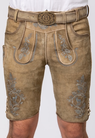 STOCKERPOINT Regular Traditional Pants 'Leonardo' in Beige: front