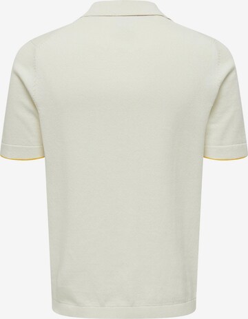 Only & Sons - Jersey 'DAL' en blanco