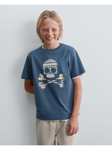 T-Shirt ' ' Scalpers en bleu : devant