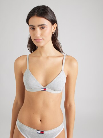 Triangle Soutien-gorge Tommy Hilfiger Underwear en gris : devant