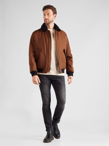 HUGO Shirt 'Derol 222' in Beige