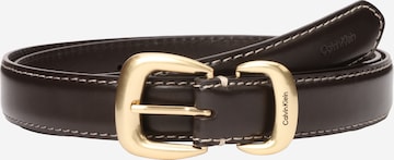 Calvin Klein regular Ζώνη σε καφέ: μπροστά