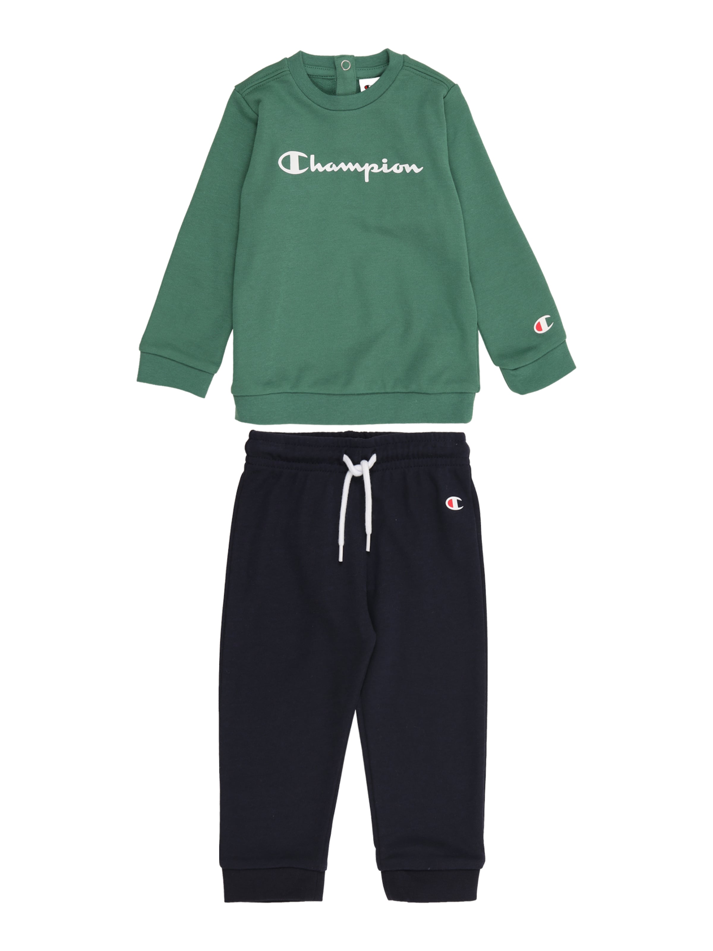 Champion Authentic Athletic Apparel Joggingdragt i grøn: forside