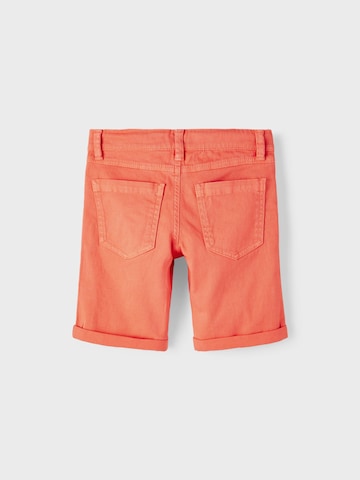 NAME IT Regular Shorts 'Sofus' in Orange