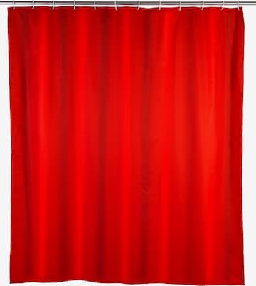 Wenko Shower Curtain in Red: front