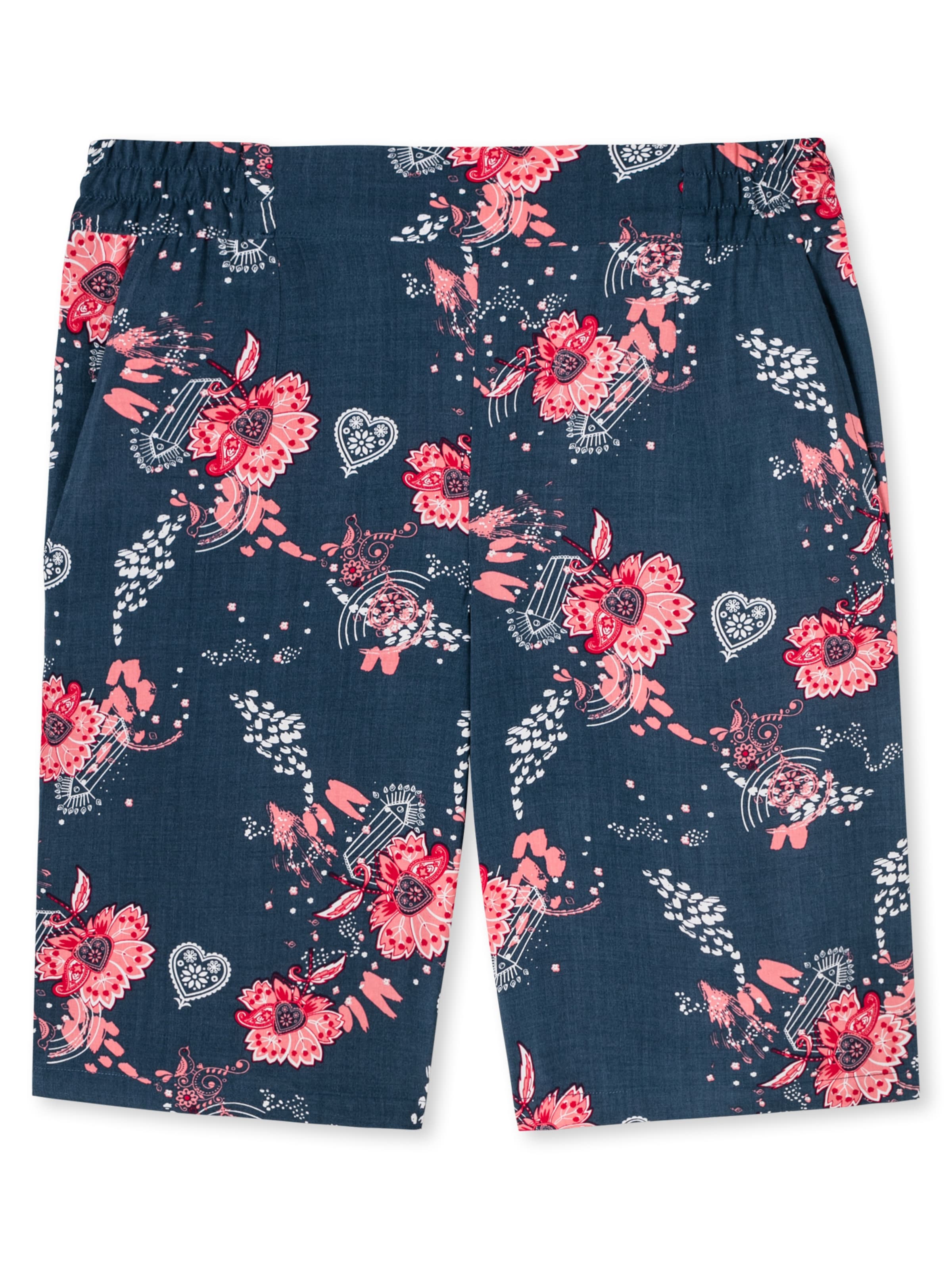 SCHIESSER Pajama pants in Blue: front