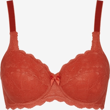 Soutien-gorge C&City en rouge : devant