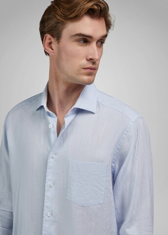 HECHTER PARIS Regular fit Zakelijk overhemd in Blauw