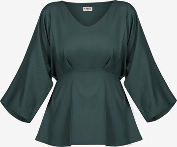 Karko Blouse 'MADRYTA ' in Green: front