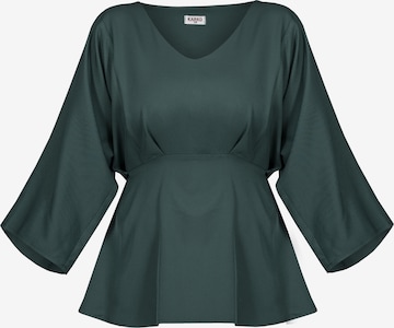 Karko Blouse 'MADRYTA ' in Green: front