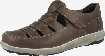 JOSEF SEIBEL Sandalen 'Enrico 06' in Bruin: voorkant