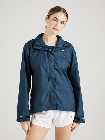 Veste de sport 'FAST' NIKE en bleu : devant