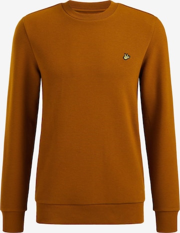 WE Fashion Sweatshirt i brun: framsida