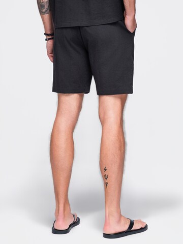 Ombre Regular Pants in Black