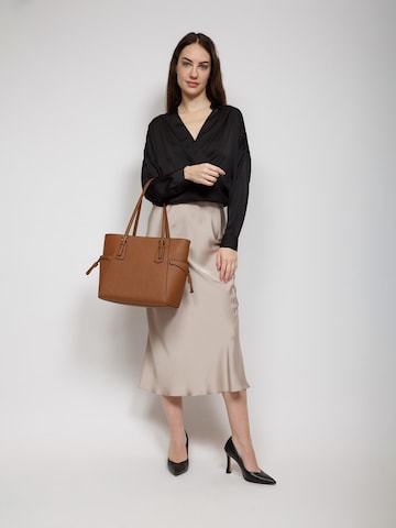 Michael Kors - Bolso de mano 'Voyager Large East-West Tote' en marrón