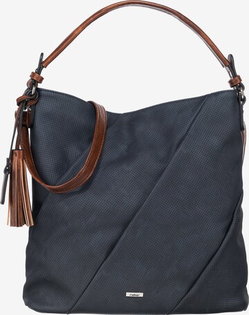 Rieker Shoulder Bag in Blue: front