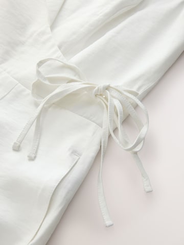 Tuta jumpsuit di Next in bianco