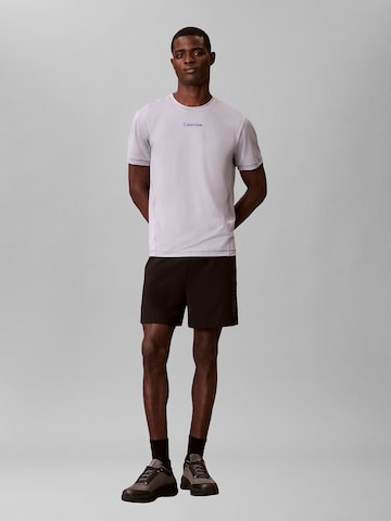 T-Shirt Calvin Klein Sport en blanc