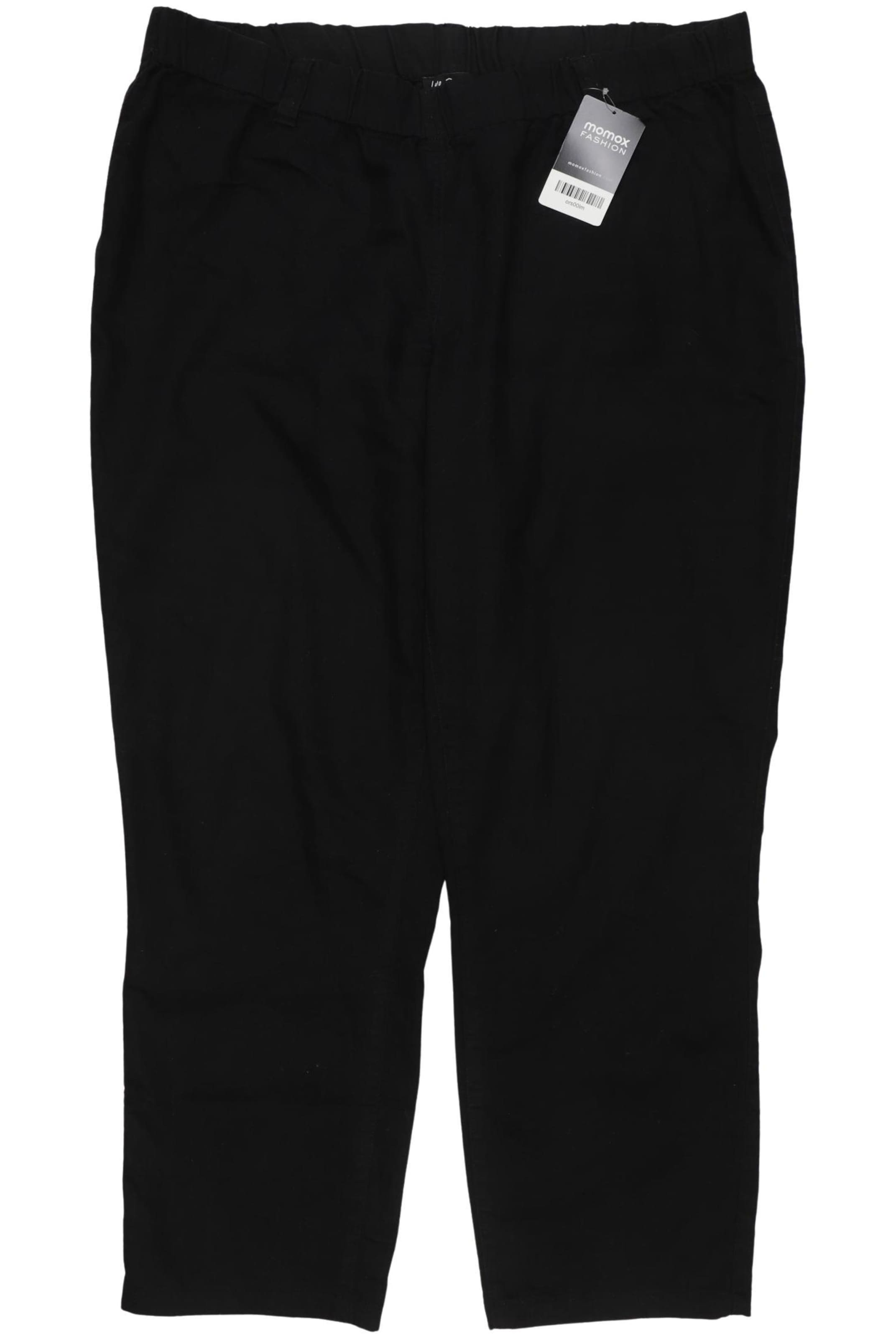 Ulla Popken Pants in XXXL in Black: front