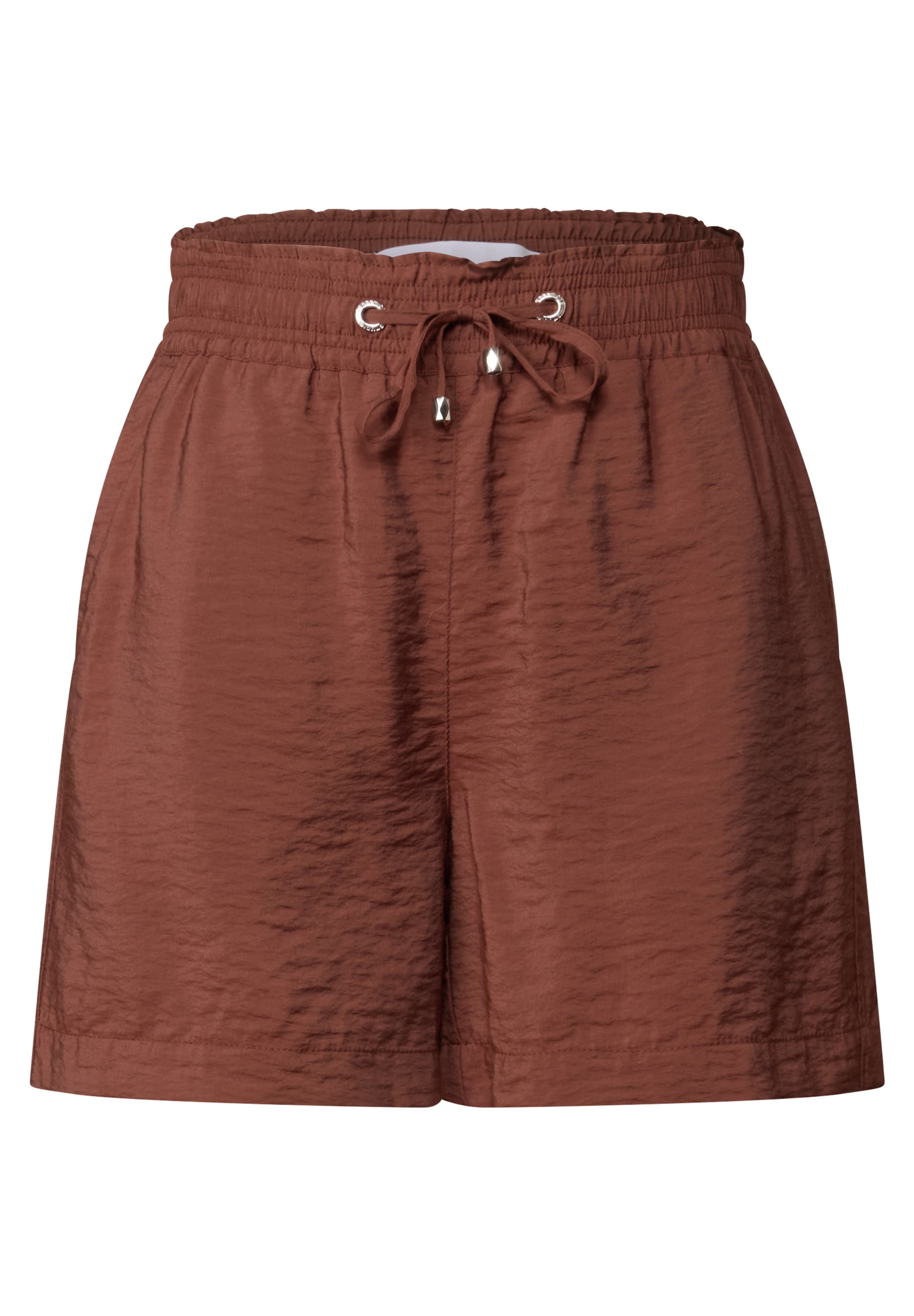 Street One Studio Loose fit Pants in Brown: front