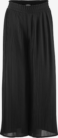 happy girls Wide Leg Housut värissä musta: etupuoli