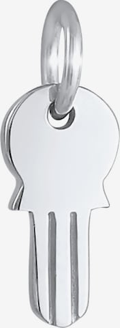 ELLI Hangers 'Schlüssel' in Zilver: voorkant