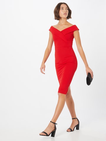 WAL G. - Vestido en rojo