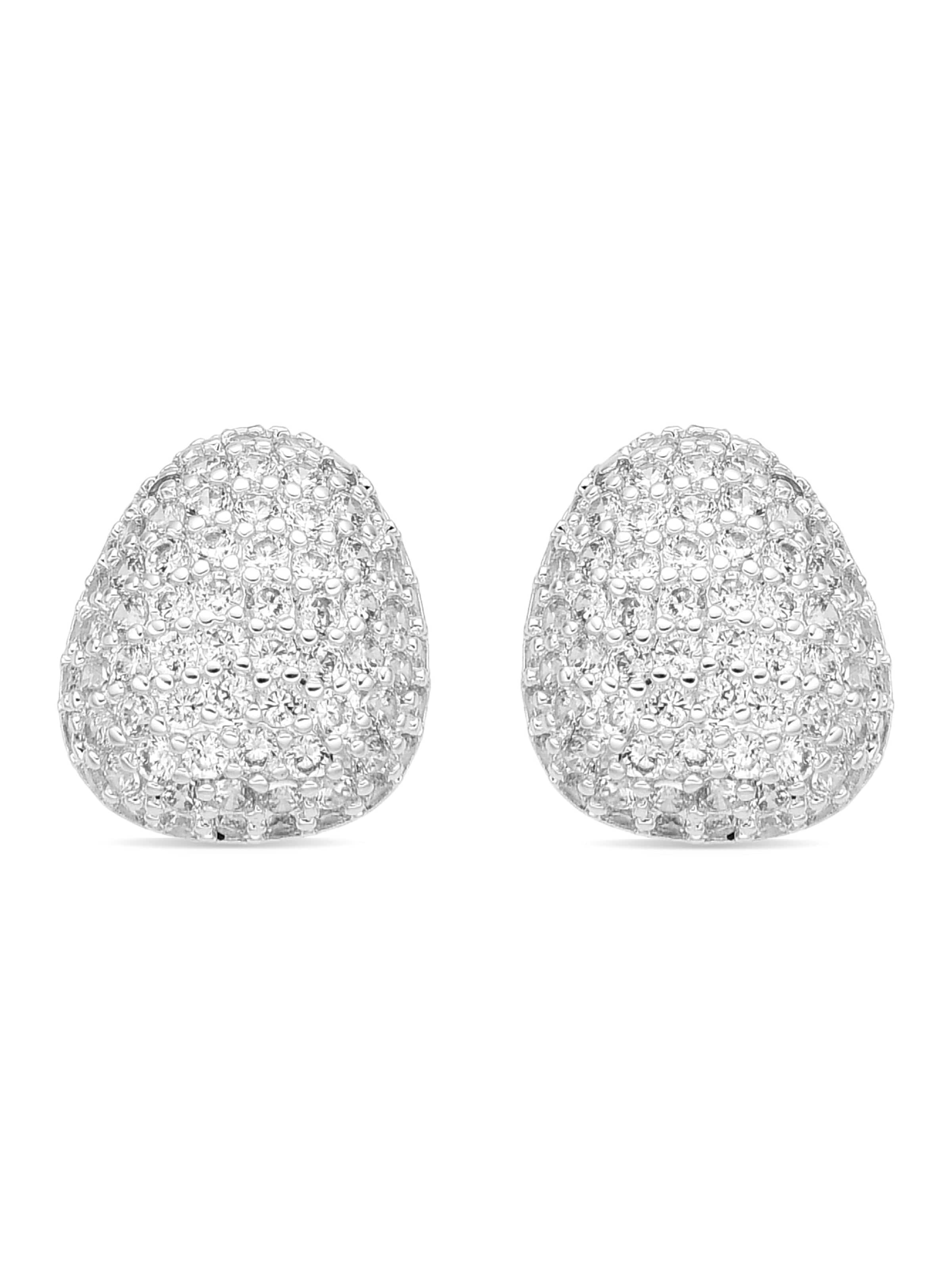 Luxenter Ohrringe 'Oreao' in Silber: Vorderseite