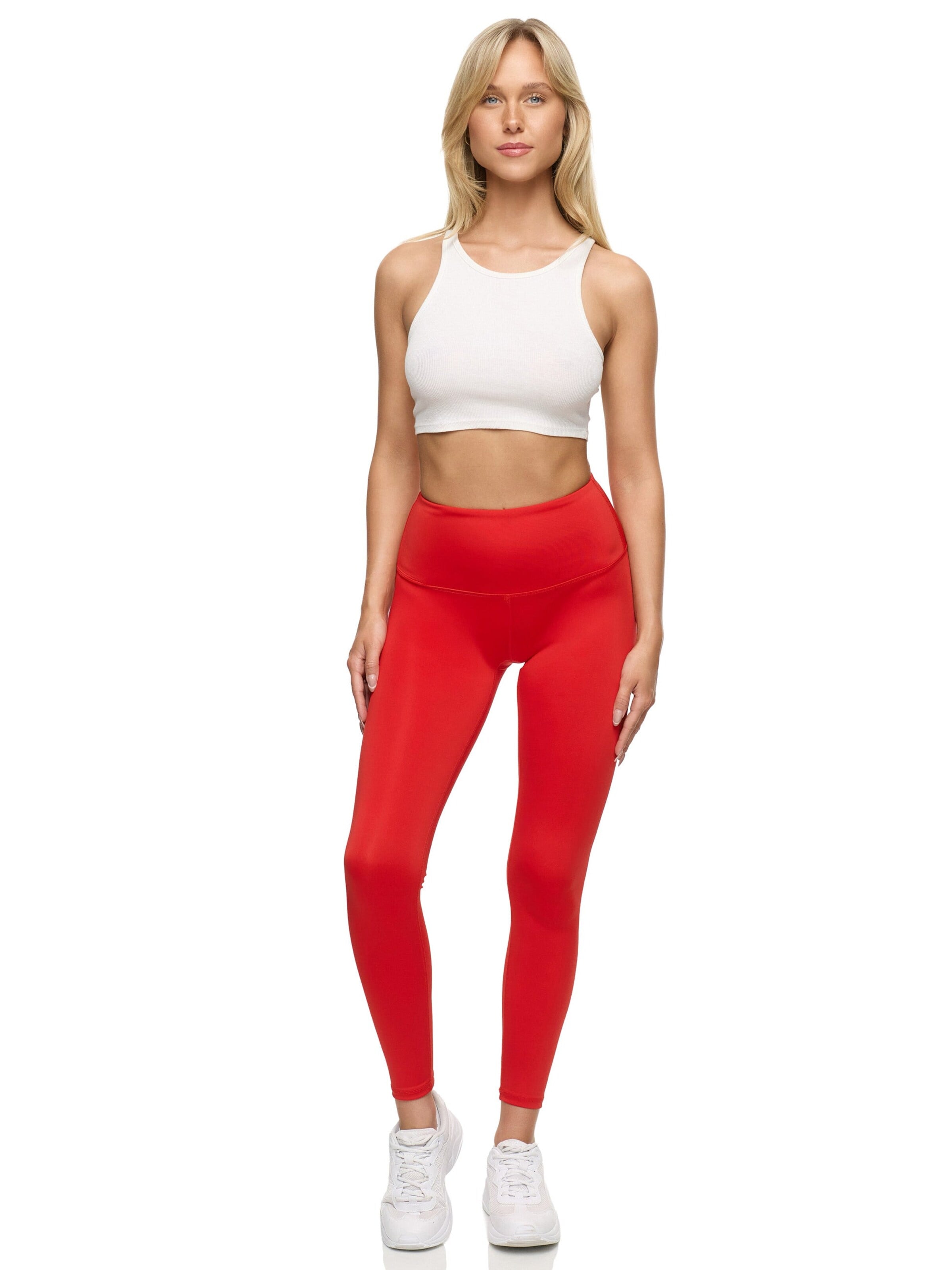 Regular Leggings 'F302' Tazzio en rouge