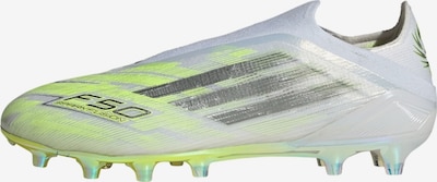 ADIDAS PERFORMANCE Chaussure de foot 'F50 Sparkfusion Elite' en citron vert / gris clair / blanc, Vue avec produit
