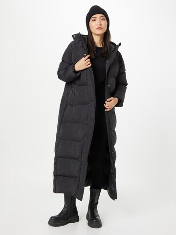 Superdry Зимно палто 'Duvet' в черно