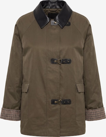 Veste mi-saison Ulla Popken en vert : devant