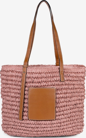 styleBREAKER Shopper in Pink: Vorderseite