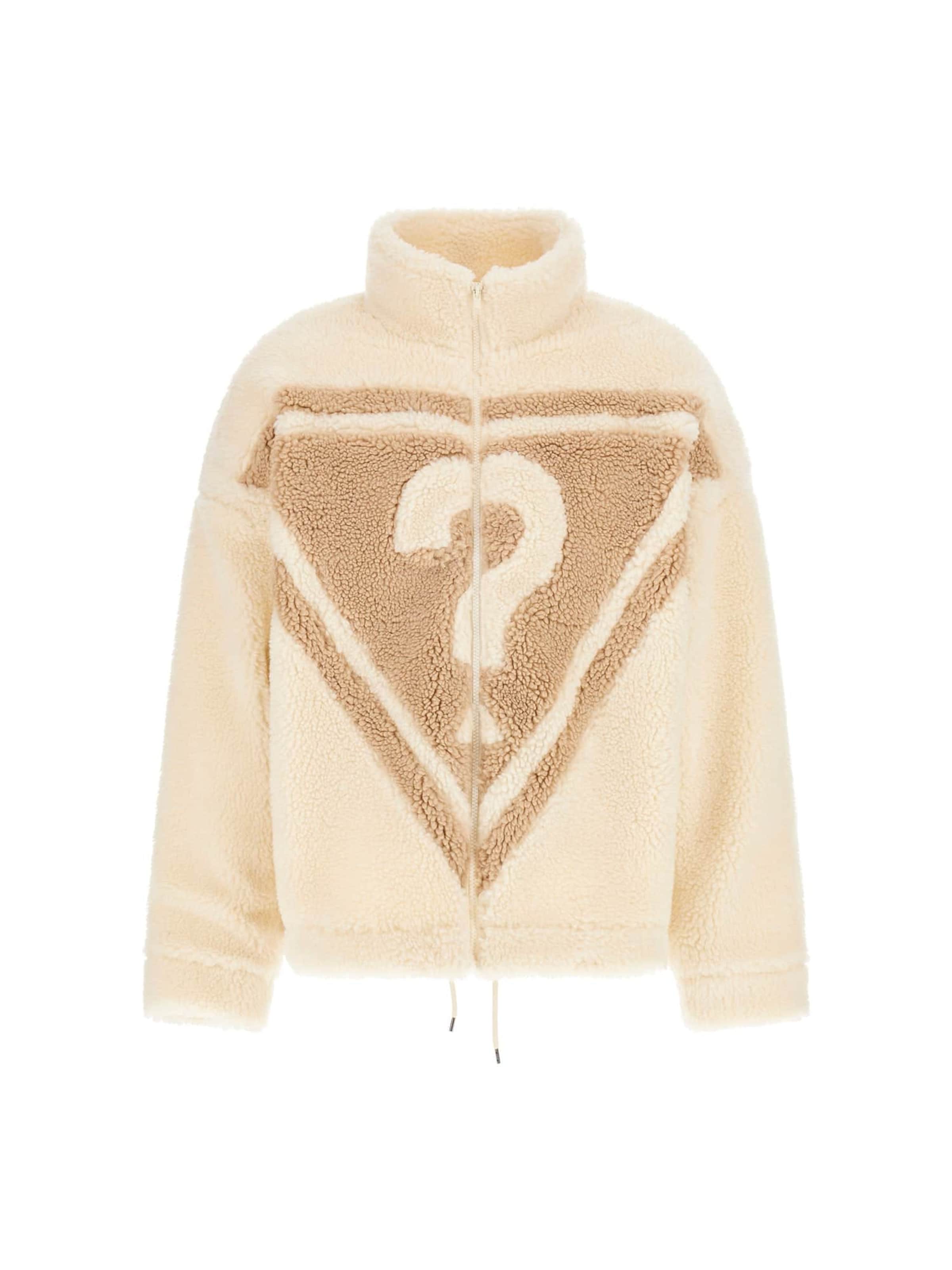 Guess fleece jacket hotsell