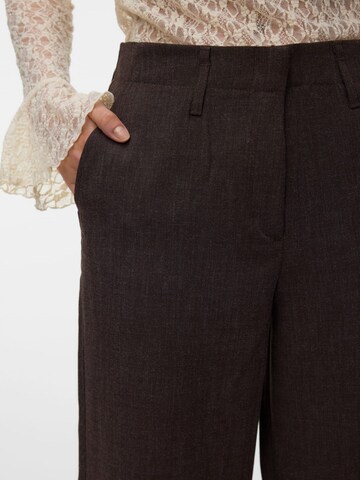 VERO MODA Baggy Broek 'Bestie' in Bruin