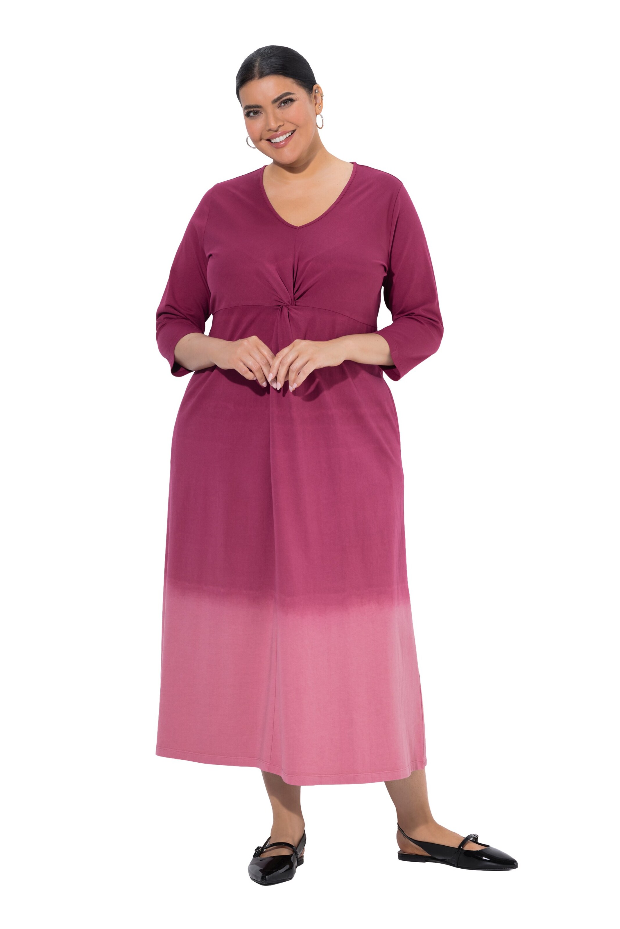 Ulla Popken Kleid in Pink: Vorderseite