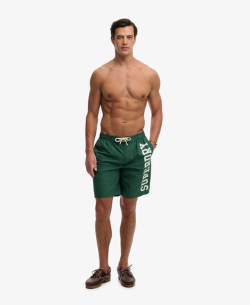Shorts de bain Superdry & Co en vert