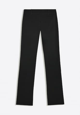 Evazați Pantaloni 'PANTALON POLIVIS' de la Bershka pe negru