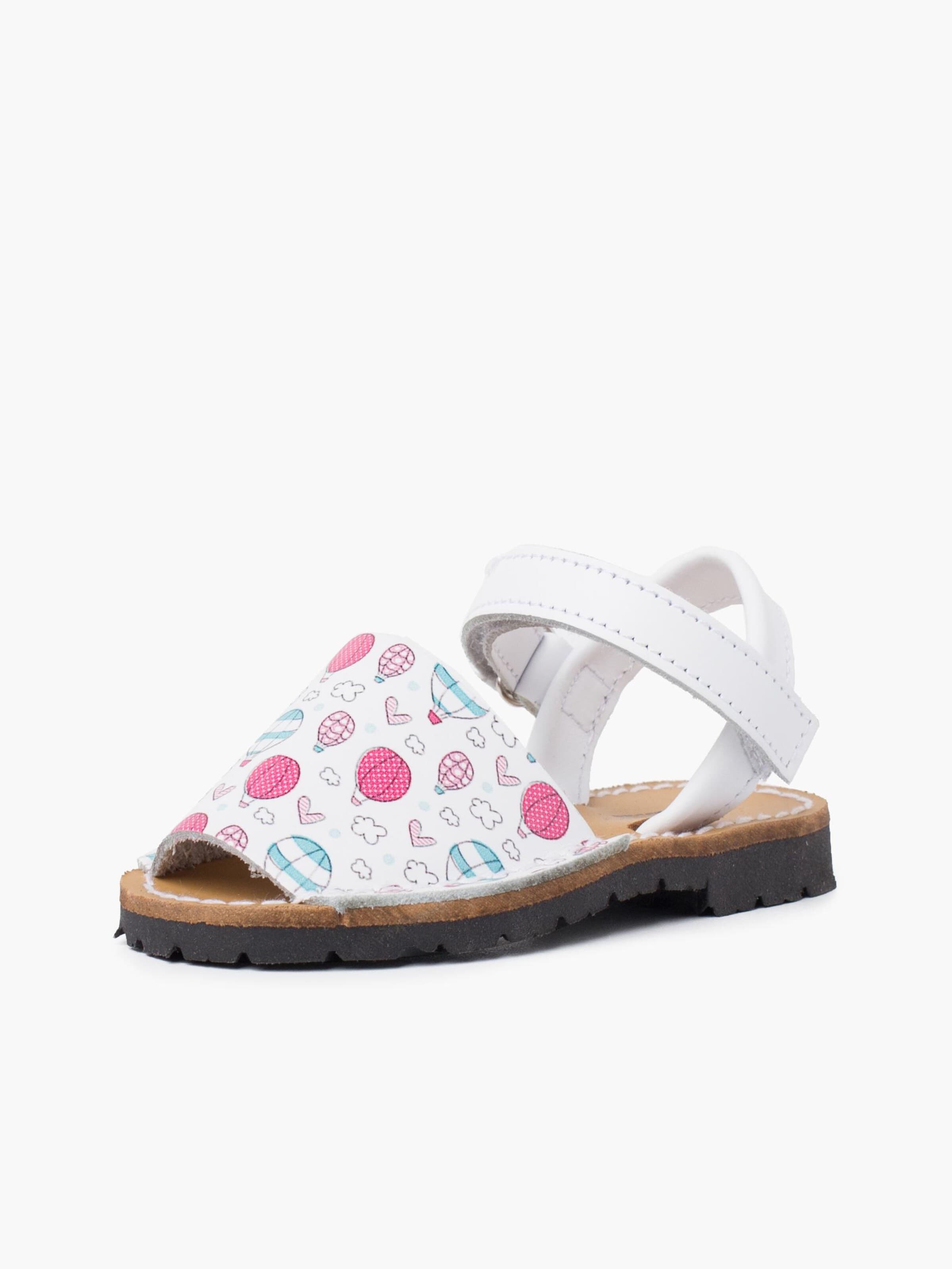 Sandales Pisamonas en rose : devant