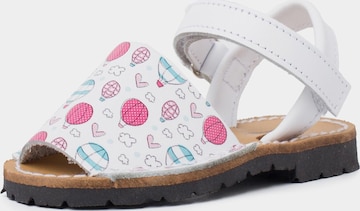Sandales Pisamonas en rose : devant