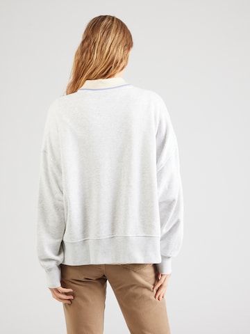 Sweat-shirt 'COFFEE LOUNGE' Abercrombie & Fitch en gris