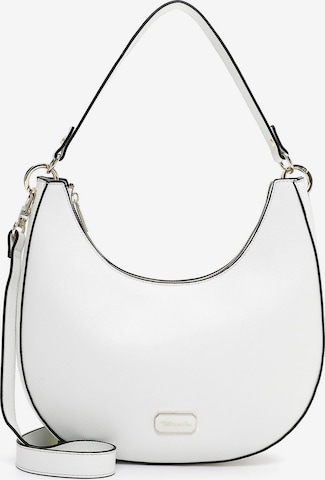 Tamaris Beuteltasche 'Faria' in Weiß: Vorderseite