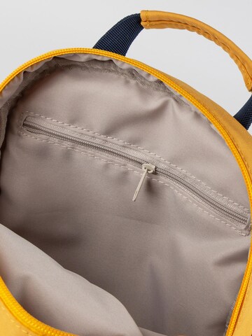 SIGIKID Backpack 'Kindergarten Rucksack fröhliches Tiergesicht, 5,2 Liter' in Yellow