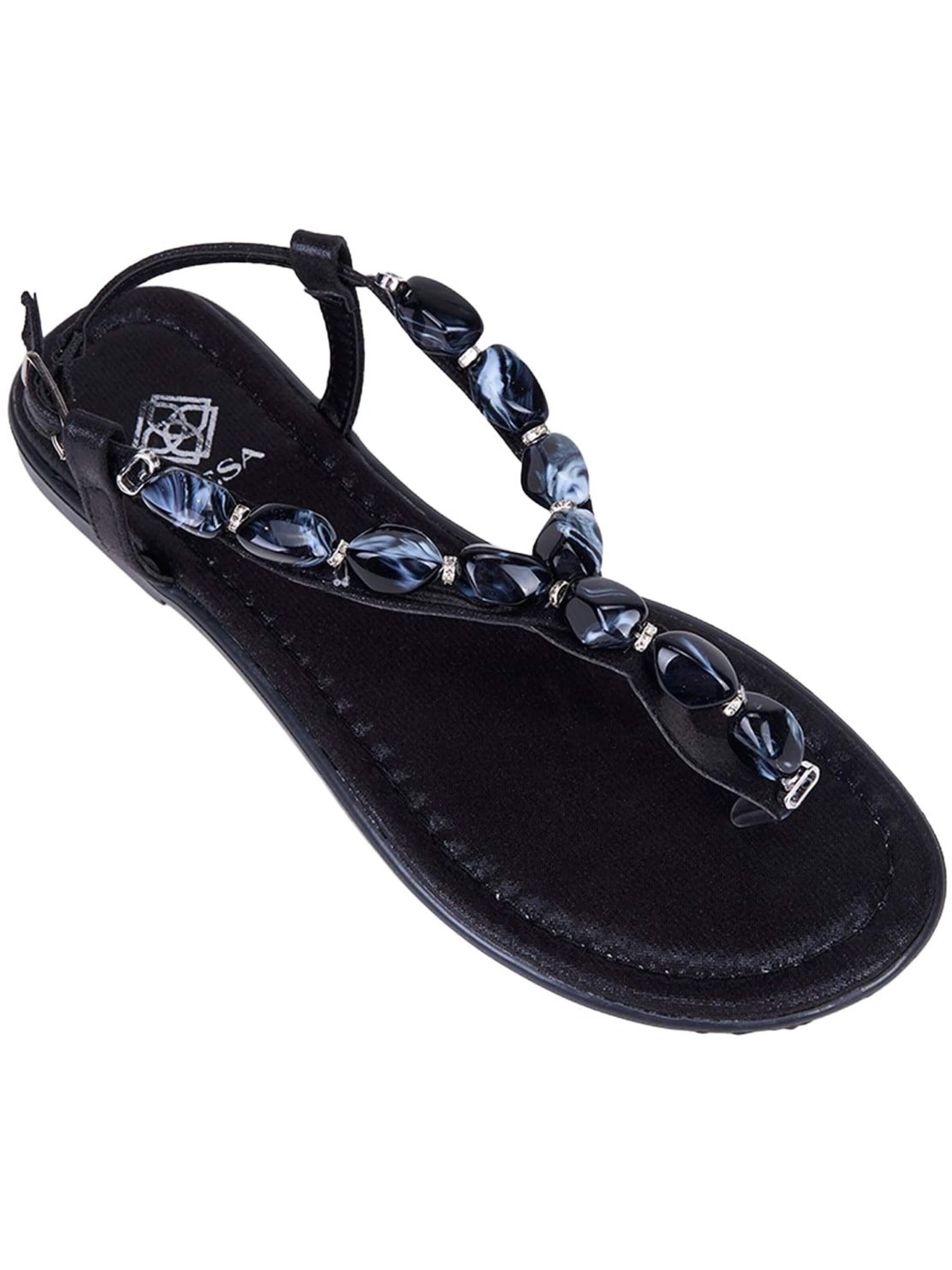Desa Sandale 'Sandalen'‌ in Schwarz