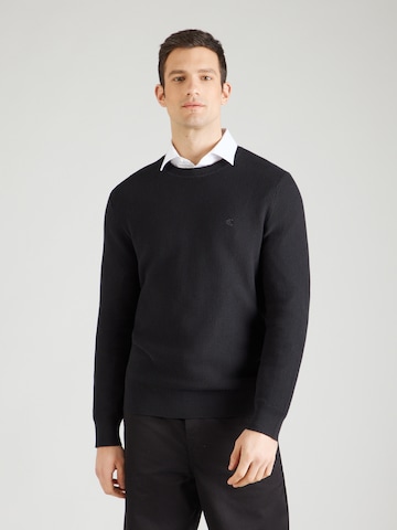 Pullover di Calvin Klein in nero: frontale