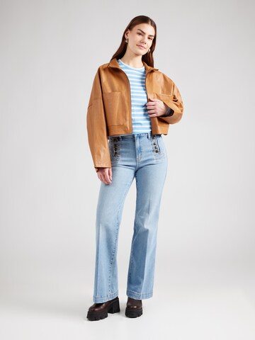 SAINT TROPEZ Shirt 'Idalia' in Blue