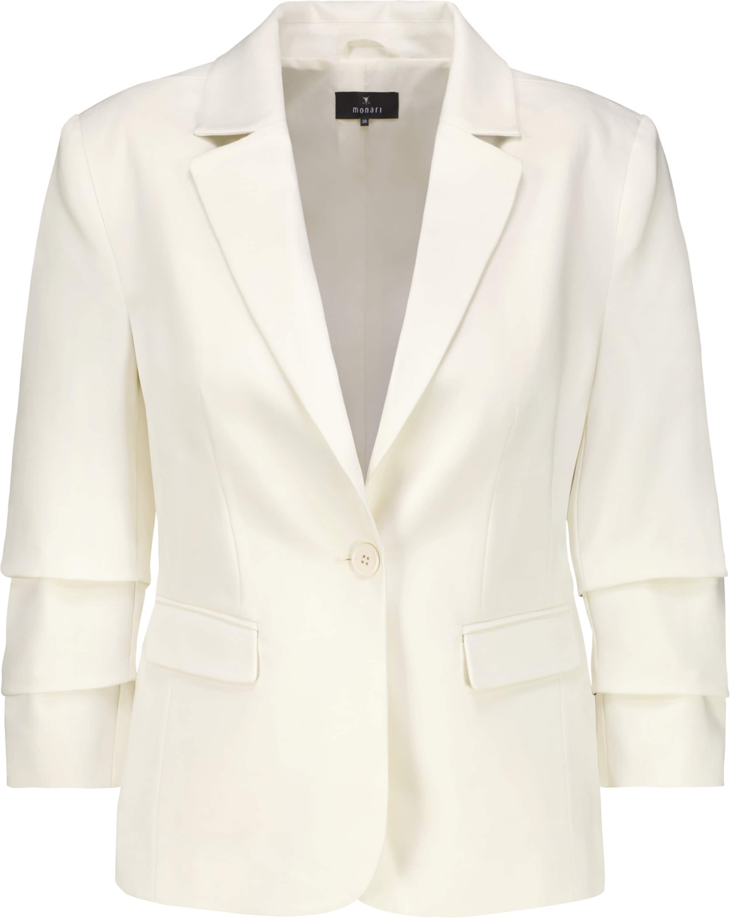 Blazer monari en beige : devant